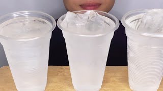 ASMR Drinking Super Cold Water Drinking Sound [upl. by Aerdied]