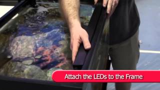 Marineland Hidden and Accent LED Lighting Systems Quick Set Up Guide [upl. by Asiulairam]