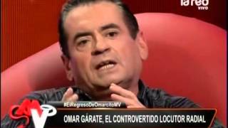 Omar Gárate quotLamentablemente en este país se reconoce cuando la gente muerequot [upl. by Nannie]