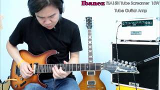 IBANEZ TSA15H Tube Screamer 15W GuitarSiamcom [upl. by Yartnod]