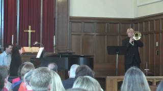 Concerto Allegro by Robert Spillman Gabriel Roberson Bass Trombonist [upl. by Ellenahs168]