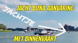 AANVARING BINNENVAART EN EEN JACHTJE NET VOORKOMENGoudaDordrecht 238 YACHT VLOG [upl. by Neelhtak567]