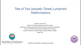 Tale of Two actually three Lympathic Malformations [upl. by Laundes258]