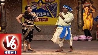 Telangana Special Folk Songs  Folk Star Dhoom Thadaka  02  V6 News [upl. by Enitsud]