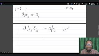 The Kronecker delta notation  MTH202 Calculus of Scalar and Vector Fields [upl. by Nnyw]