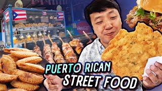 24 HOUR Puerto Rican STREET FOOD Tour in San Juan Puerto Rico [upl. by Eelah]