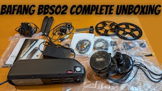 Bafang 750w Mid Drive Ebike Conversion Kit Complete Unboxing [upl. by Siul384]