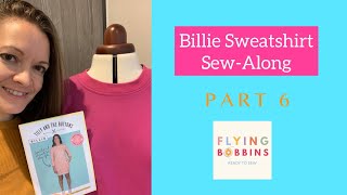 Flying Bobbins Billie Sweatshirt SewAlong PART 6  Cuffs [upl. by Eicarg221]