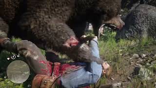 Killing the legendary bear rdr2 [upl. by Margery213]