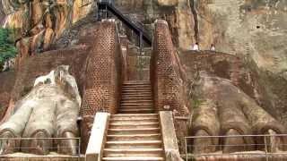 Sri Lanka  Sigiriya Rock [upl. by Cullin629]