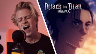 Attack on Titan  The Rumbling EmoPopPunk Cover No Screaming Final Season [upl. by Ayekim796]