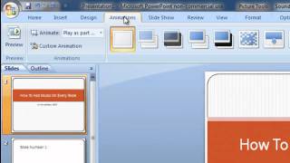 How To Add Music On Every Slide In Powerpoint [upl. by Carolyn]