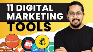 11 Important Tools for Digital Marketing🛠️  Best Tools for Online Marketing 2024 [upl. by Nsaj]