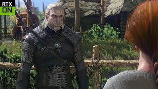 1440p60fps Heavily Modded E3Like Velen Gameplay NextGen Witcher 3 With RTX On Graphics [upl. by Adekam]