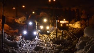 Mit der Gartenbahn ins neue Jahr 2015 [upl. by Ydnarb]