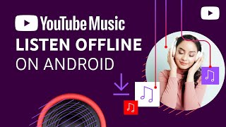 Download music to listen offline with YouTube Music Android [upl. by Annasiul789]