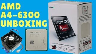 AMD A46300 unboxing and review [upl. by Pren]