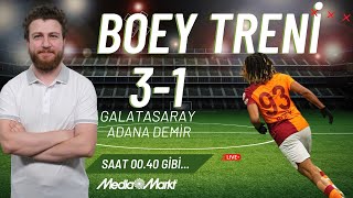 Galatasaray 31 Adana Demirspor  Tete Barış Alper Yılmaz Sacha Boey Kopenhag Notları MediaMarkt [upl. by Corey]