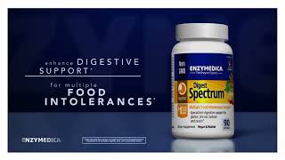 Enzymedica® Digest Spectrum™  Premium AllNatural Digestive Enzymes  w Korean Subtitles [upl. by Ardaed]