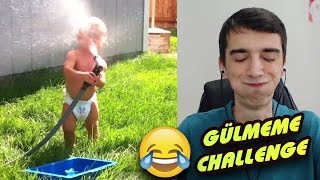 GÜLMEME CHALLENGE Komik Çocuk Fail Videoları [upl. by Lauder296]