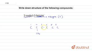 2methyl3hexyne [upl. by Chicoine582]