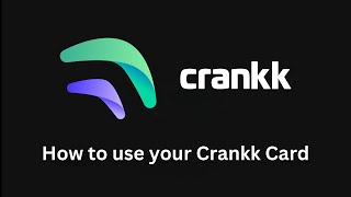 How to use your Crankk Card a Step by Step Guide [upl. by Punke]