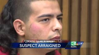 Stockton suspect faces 35 counts in deadly bank robbery [upl. by Inaboy899]