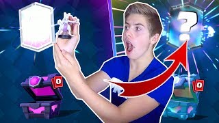 PACK OPENING COFFRE LÉGENDAIRE SUR LE COMPTE DUN ABONNÉ  UNE NOUVELLE TECHNIQUE   CLASH ROYALE [upl. by Rosenblatt]