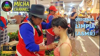 Spiritual Cleansing with Strong Massage LIMPIA ESPIRITUAL with Doña Natividad ASMR in Ecuador [upl. by Scharaga]