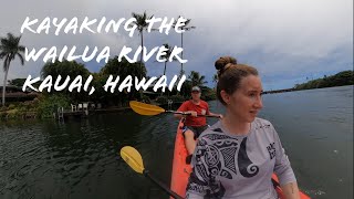 Kayaking the Wailua River and Hiking to Uluwehi Falls  Kauai Hawaii [upl. by Ambrose]