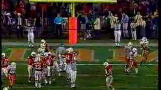 1995 Orange Bowl  Schlesinger 2nd Touchdown Run [upl. by Clo934]