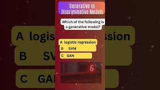 DS Q7 Generative Vs Discriminative Models [upl. by Peri]