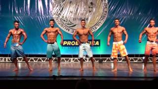 VIII Campeonato Brasiliense de Fisiculturismo 2015  Mens Physique até 178cm PRÉVIA [upl. by Ecnerret32]