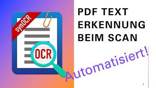 PDF Scans durchsuchen OCR PDF Texterkennung automatisieren mit synOCR auf Synology NAS [upl. by On]