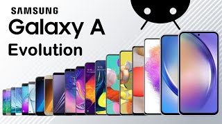 Evolution of Samsung Galaxy A Series [upl. by Berthe]