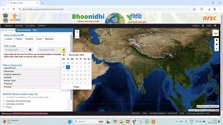 HOW TO DOWNLOAD LISS 4 5M DATA FROM BHOONIDHI arcgis qgis remotesensing isro satellite [upl. by Kcir]