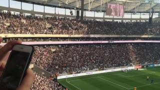 Besiktas Sampiyonluk Maci Oncesi Vodafone Arena Tezahuratlar [upl. by Latini]