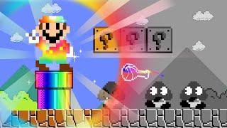 Can Mario Wonder but Missing Color to Rainbow in New Super Mario BrosWii  2TB STORY GAME [upl. by Alessandro474]