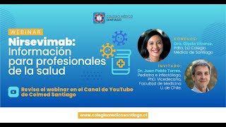 Webinar quotNirsevimab Información para profesionales de la saludquot [upl. by Zampino870]