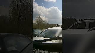 Unfall an Kreuzung beim Abbiegen  Dashcam Deutschland  dashcam germany shorts [upl. by Dnamra]