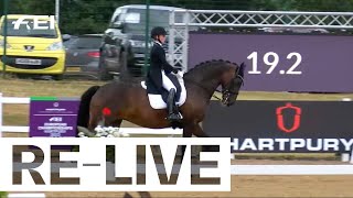 RELIVE  Juniors Freestyle  FEI Dressage European Championships for Juniors  Hartpury🇬🇧 [upl. by Sido]