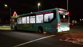 Bus Spotting at Coney Green Arriva Enviro200 MMC 4096 YX17 NYL Route 724 Harlow to Heathrow [upl. by Asserat]