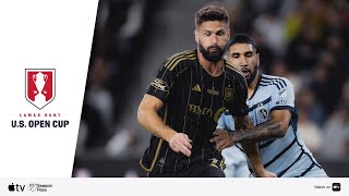 US Open Cup  LAFC vs Sporting Kansas City  Full Match Highlights [upl. by Aicemed423]