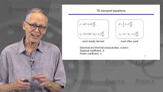 Introduction to Thermoelectricity L11 Theory  Introduction [upl. by Dallon]