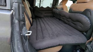 Everyone Needs A Backseat Bed  Air Mattress Right [upl. by Raeann]