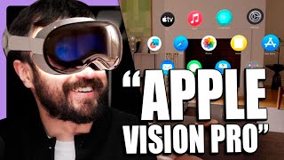 O NOVO ÓCULOS DE REALIDADE DA APPLE  Vision Pro [upl. by Kolva]