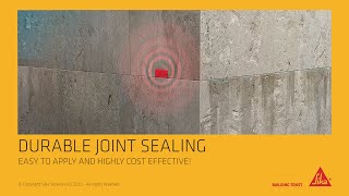 SikaSwell®  durable joint sealing [upl. by Anesor]