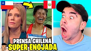 Reacción a La Prensa Chilena Súper Enojada Tras Perú Ganar Nuevo Oro En Atletismo [upl. by Enavi]