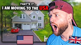 SHOCKED Brit Reacts to AMERICAN HOUSE TOUR [upl. by Blinni862]