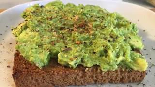 SMASHED AVOCADO TOAST [upl. by Aydiv]